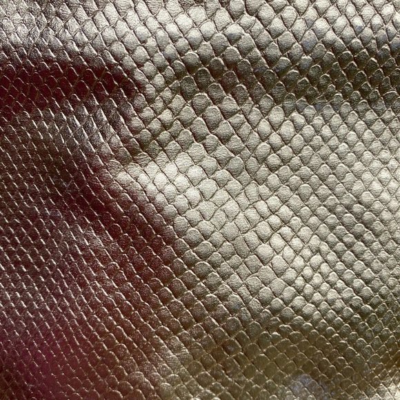 Vintage 80's HALA Gold Metallic Shoulder Bag Purse - Picture 6 of 15